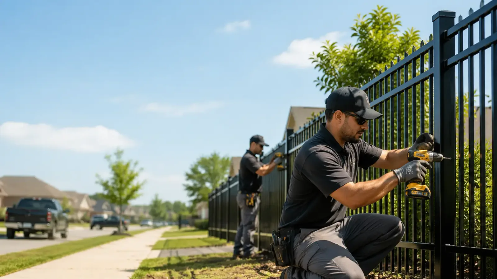 Metal Fence Installation in Metamora, OH
